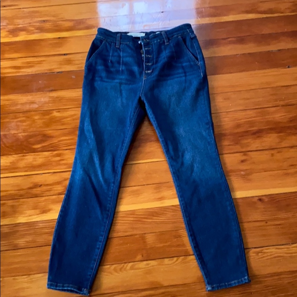 Anthropologie Dark denim jeans